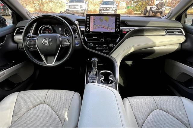 used 2022 Toyota Camry Hybrid car, priced at $25,355