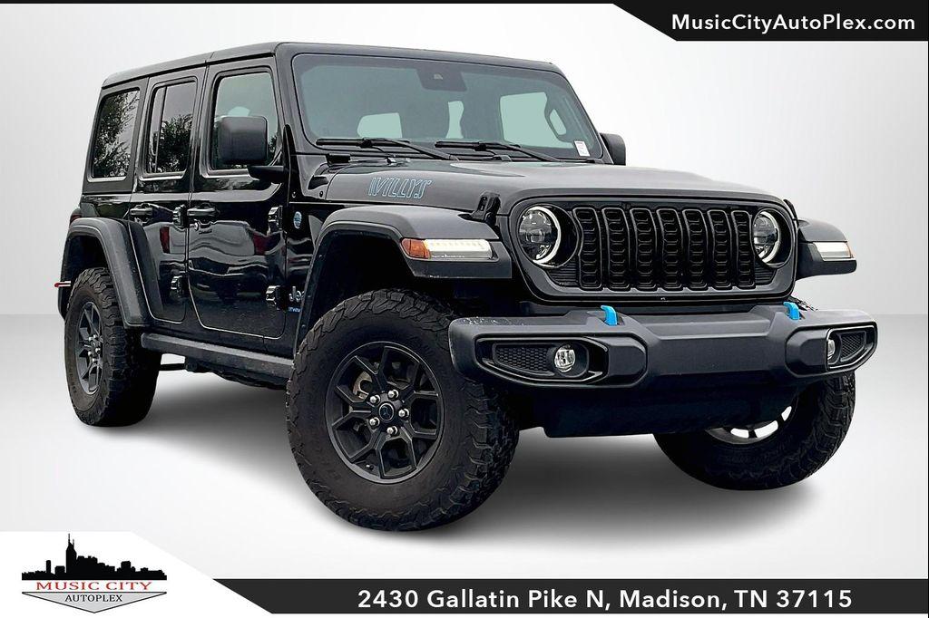 used 2024 Jeep Wrangler 4xe car, priced at $32,567
