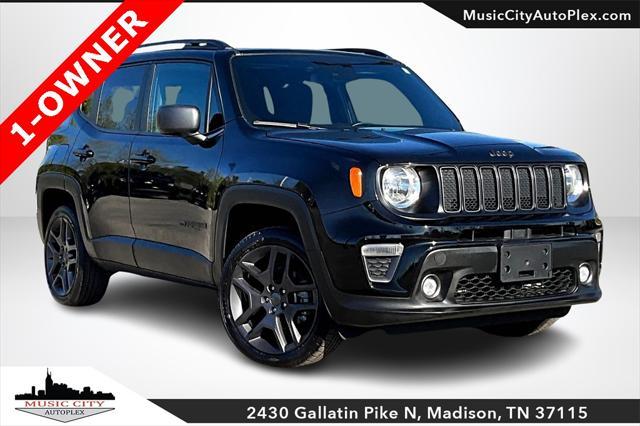 used 2021 Jeep Renegade car, priced at $21,596