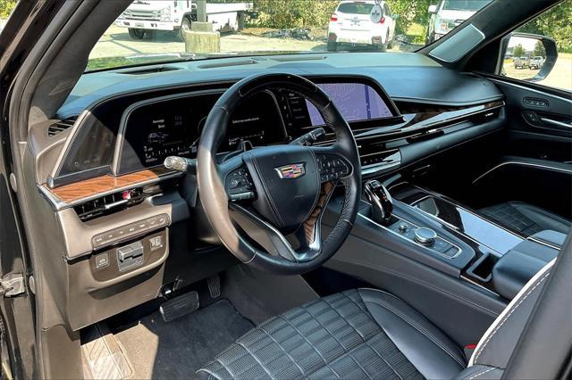 used 2023 Cadillac Escalade car, priced at $81,500