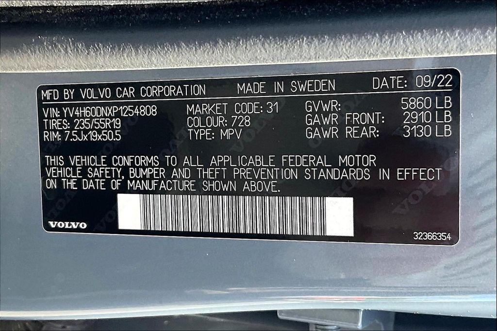 used 2023 Volvo XC60 Recharge Plug-In Hybrid car, priced at $32,570