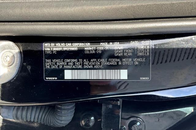 used 2023 Volvo S60 Recharge Plug-In Hybrid car, priced at $29,497