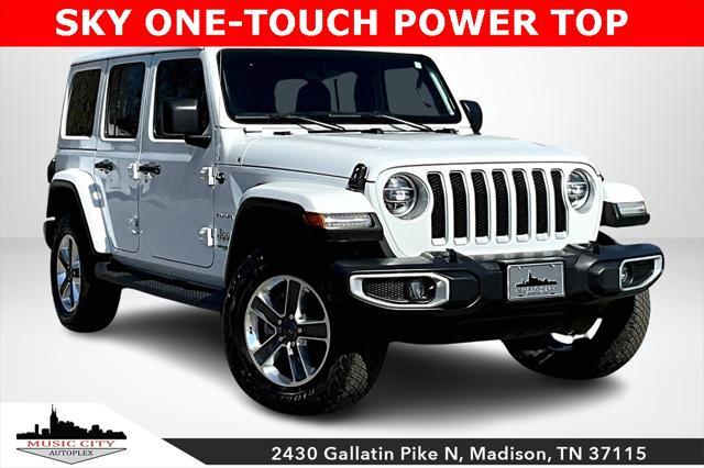 used 2021 Jeep Wrangler Unlimited car, priced at $40,576
