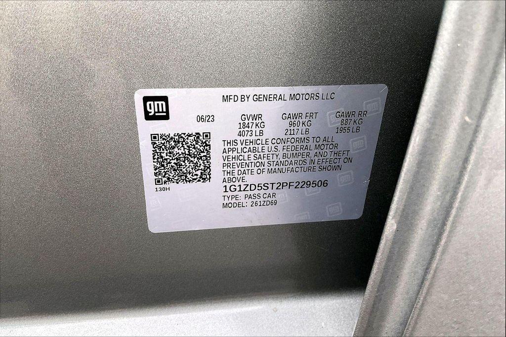 used 2023 Chevrolet Malibu car, priced at $16,474