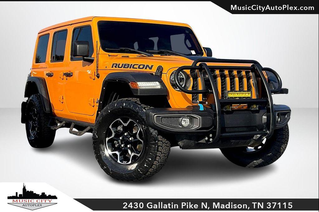 used 2021 Jeep Wrangler Unlimited 4xe car, priced at $24,980