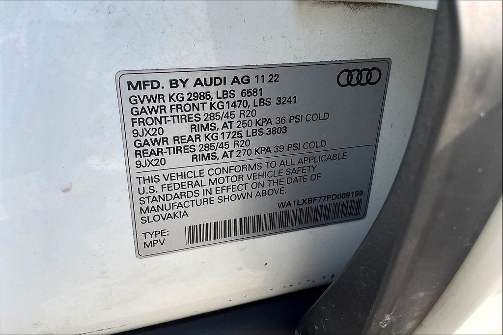 used 2023 Audi Q7 car, priced at $35,819