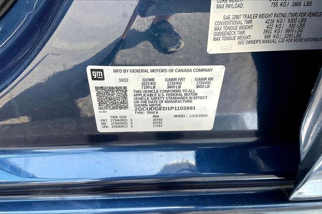 used 2023 Chevrolet Silverado 1500 car, priced at $38,104