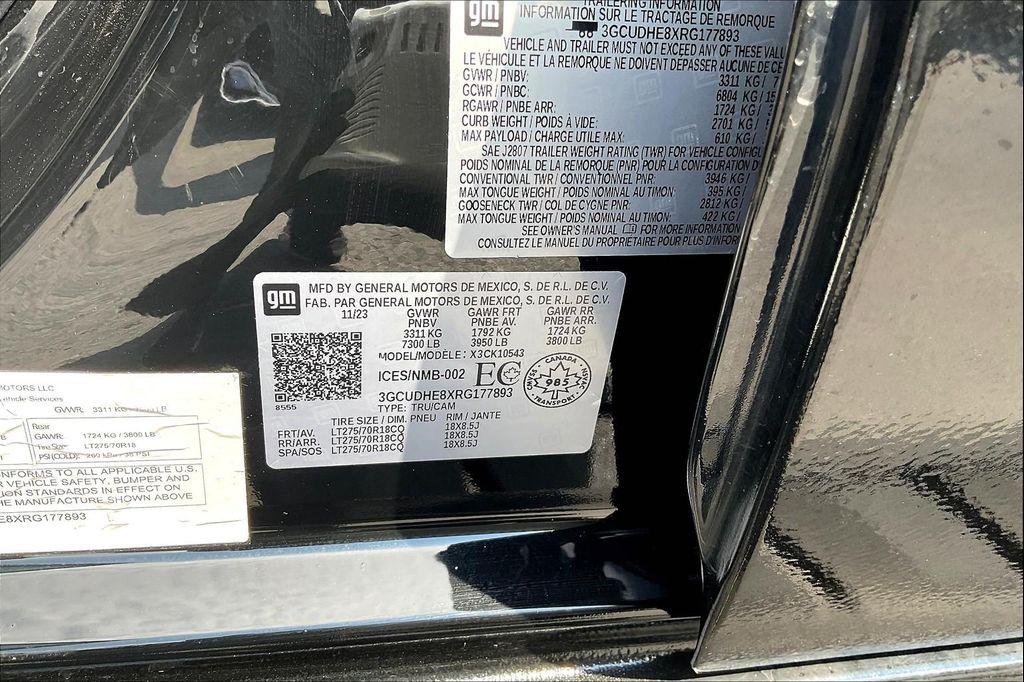 used 2024 Chevrolet Silverado 1500 car, priced at $59,371