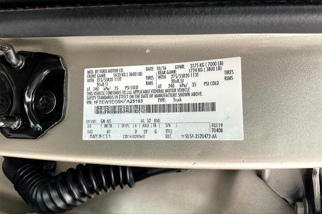 used 2017 Ford F-150 car