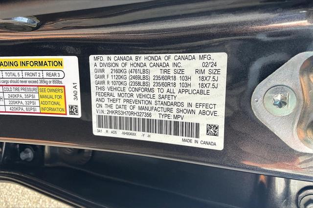 used 2024 Honda CR-V car, priced at $34,035