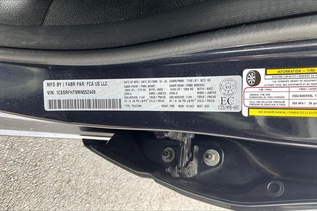 used 2021 Ram 1500 car, priced at $37,013