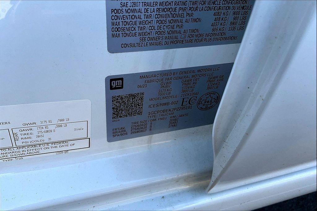 used 2023 Chevrolet Silverado 1500 car, priced at $35,770