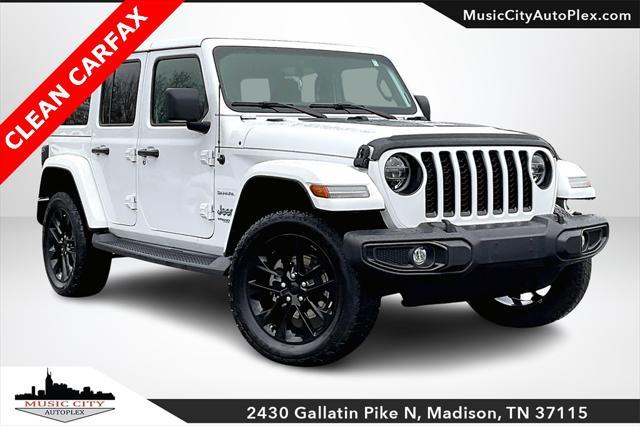 used 2021 Jeep Wrangler Unlimited car, priced at $33,123