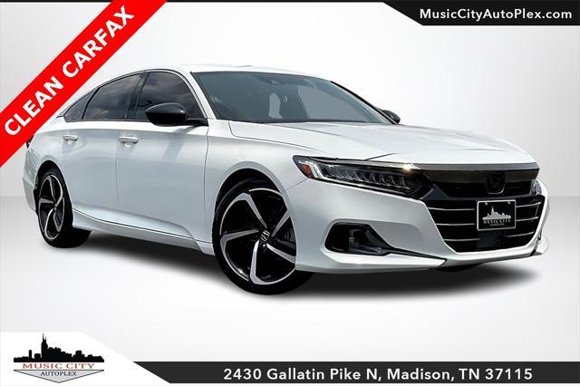 used 2022 Honda Accord car, priced at $23,534