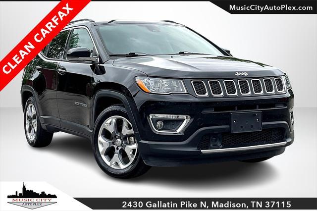 used 2021 Jeep Compass car, priced at $20,856