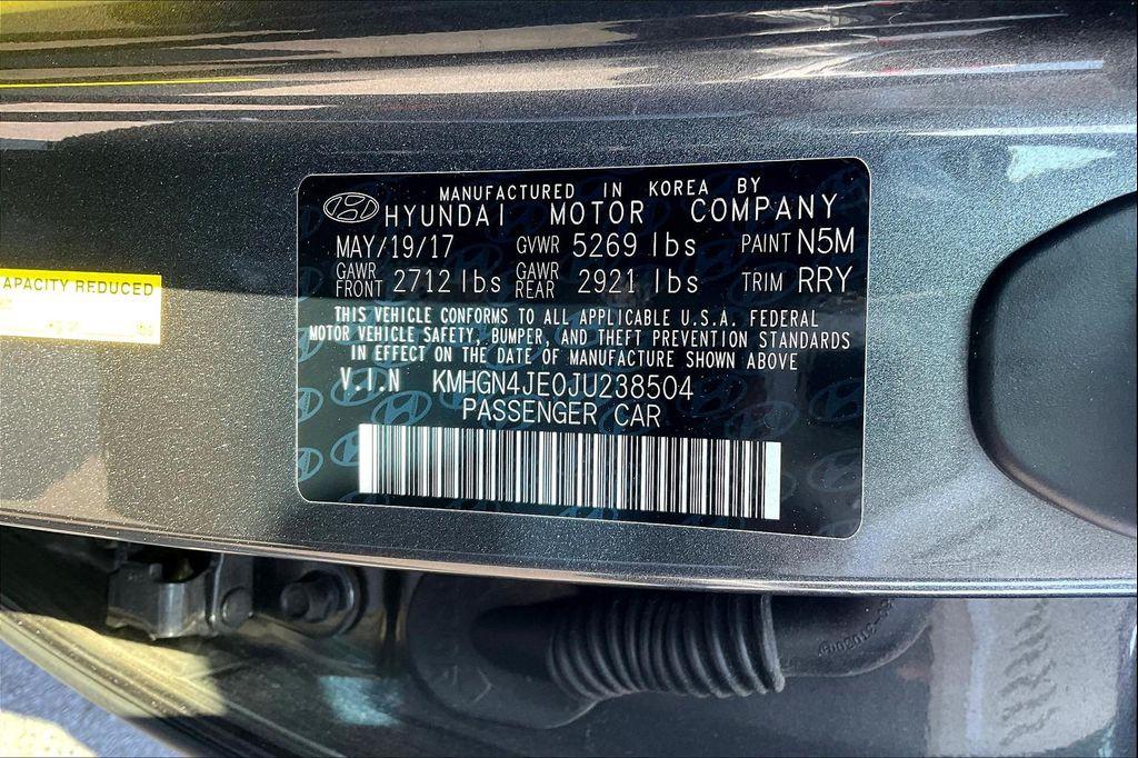 used 2018 Genesis G80 car, priced at $20,993