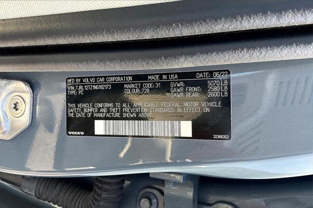 used 2022 Volvo S60 car, priced at $22,331
