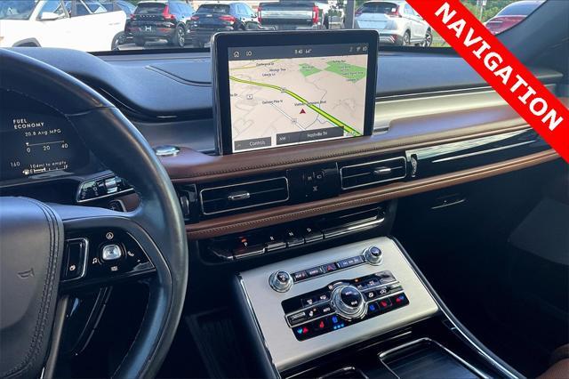 used 2022 Lincoln Aviator car, priced at $46,235