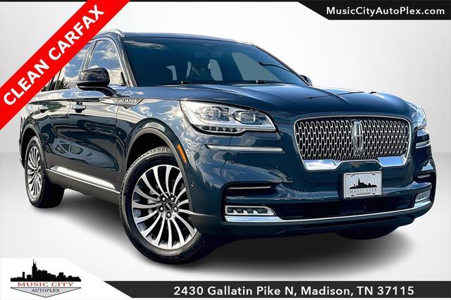 used 2022 Lincoln Aviator car, priced at $46,235