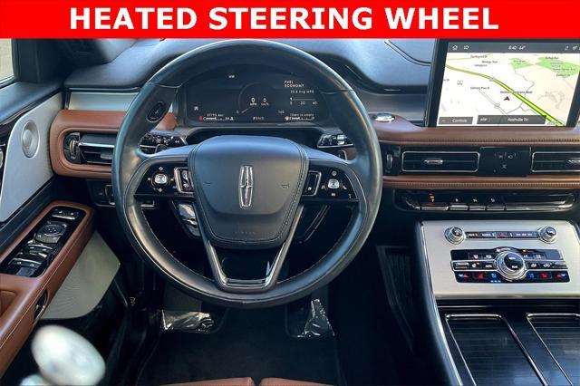used 2022 Lincoln Aviator car, priced at $46,235