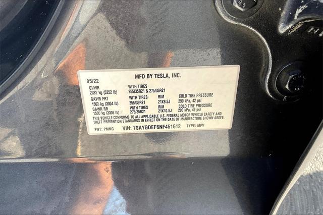 used 2022 Tesla Model Y car, priced at $30,482