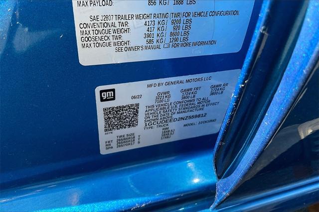 used 2022 Chevrolet Silverado 1500 car, priced at $43,224