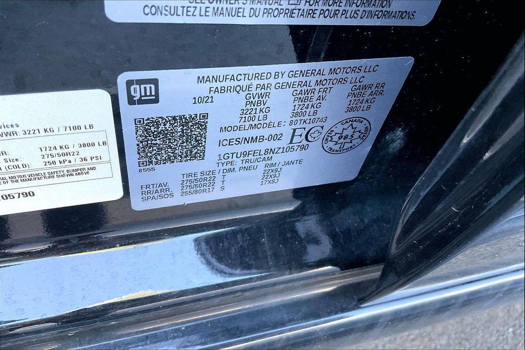 used 2022 GMC Sierra 1500 car, priced at $47,715