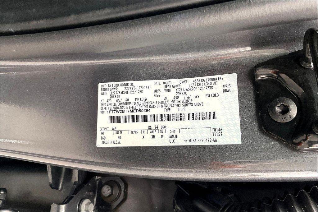 used 2021 Ford F-250 car, priced at $62,968