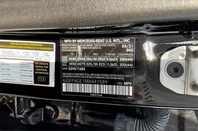 used 2021 Mercedes-Benz GLS 580 car, priced at $54,207