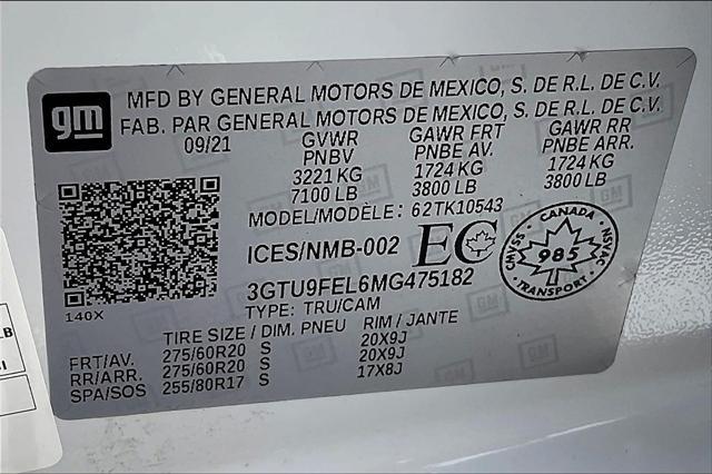used 2021 GMC Sierra 1500 car, priced at $40,480