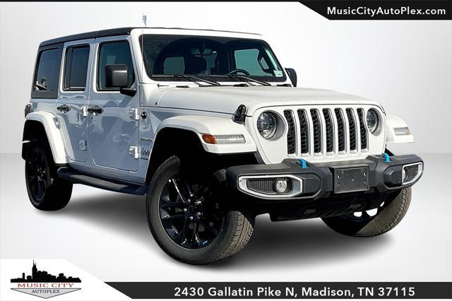 used 2023 Jeep Wrangler 4xe car, priced at $29,742