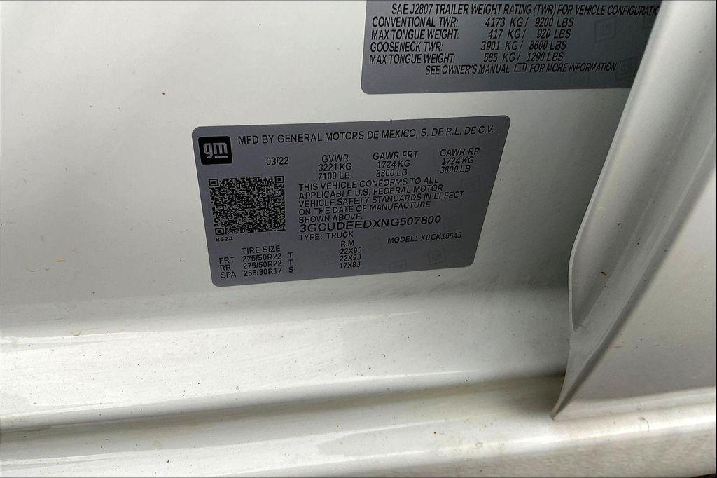 used 2022 Chevrolet Silverado 1500 car, priced at $37,279