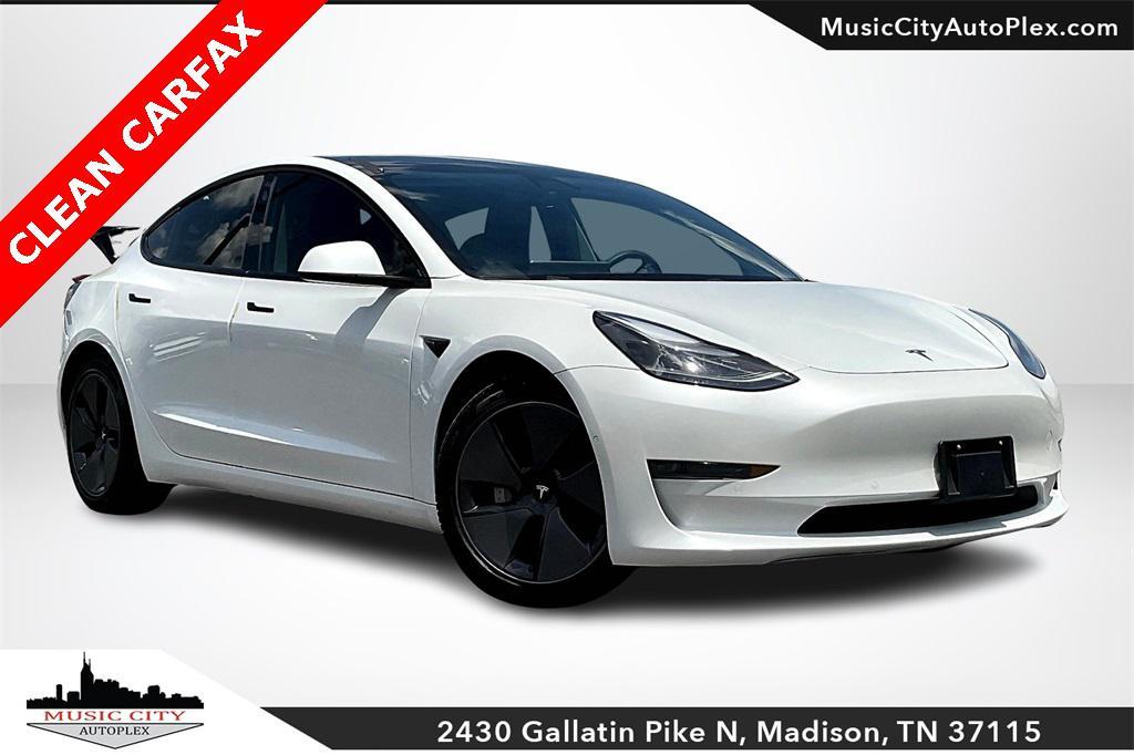 used 2021 Tesla Model 3 car, priced at $24,942