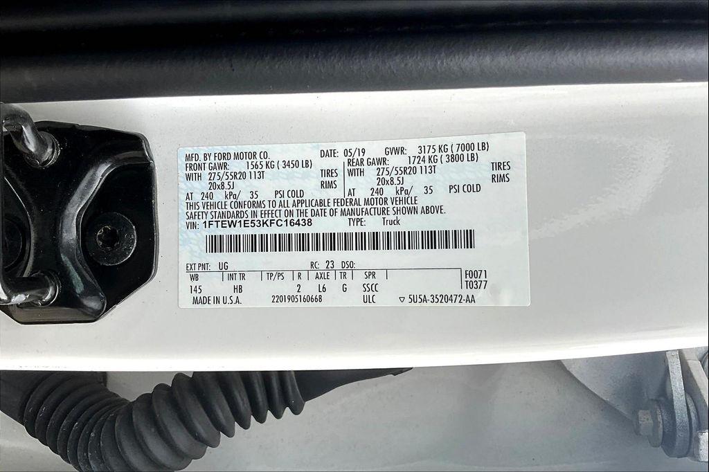 used 2019 Ford F-150 car
