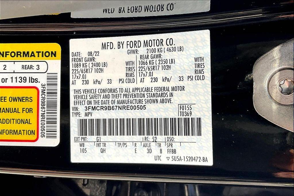 used 2022 Ford Bronco Sport car, priced at $21,643
