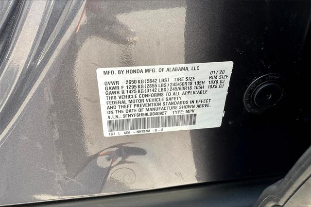 used 2020 Honda Pilot car, priced at $22,745