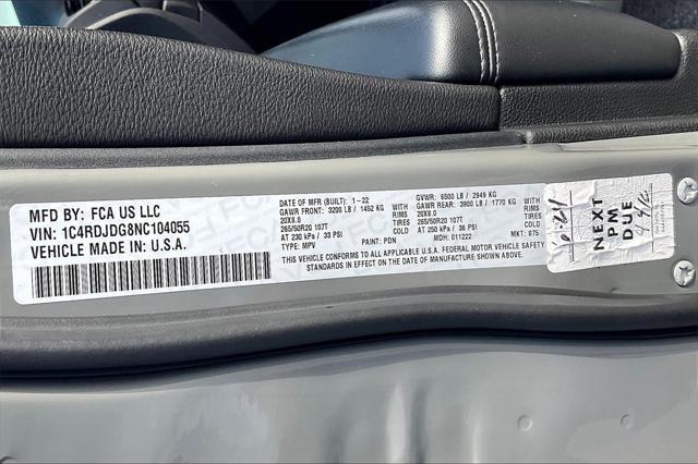 used 2022 Dodge Durango car, priced at $29,547