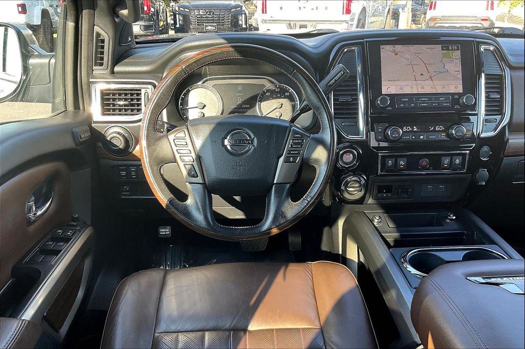 used 2020 Nissan Titan car, priced at $32,164