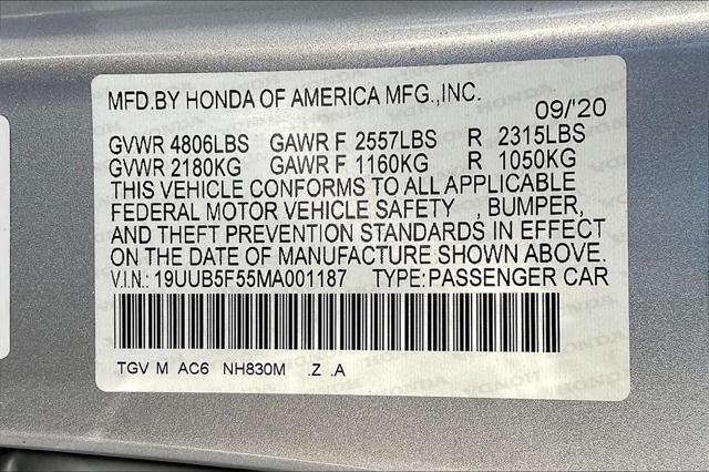 used 2021 Acura TLX car, priced at $26,230