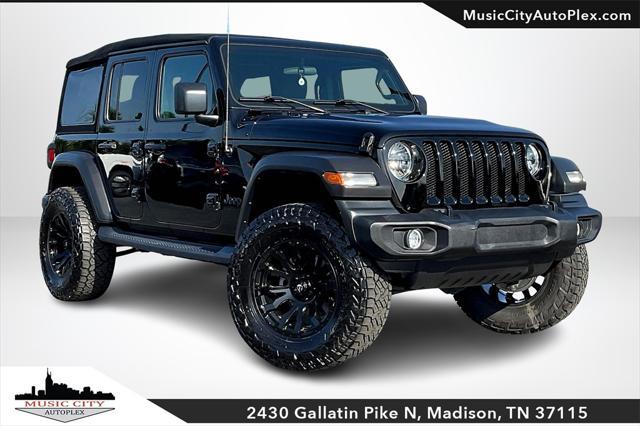 used 2023 Jeep Wrangler car, priced at $34,580