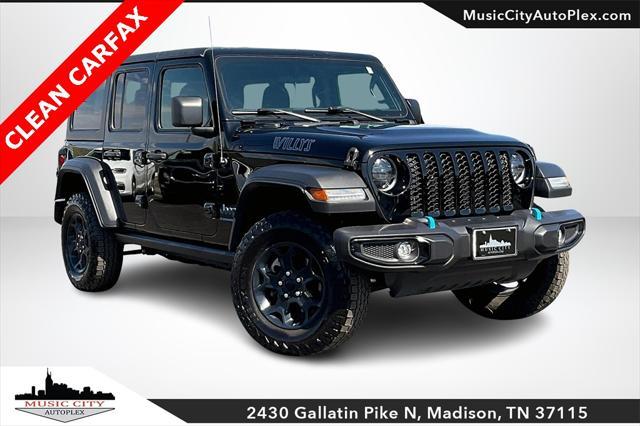used 2023 Jeep Wrangler 4xe car, priced at $31,028