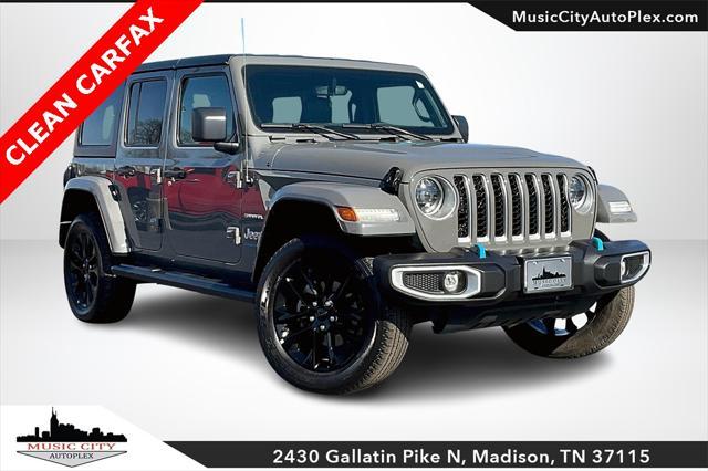 used 2023 Jeep Wrangler 4xe car, priced at $29,815