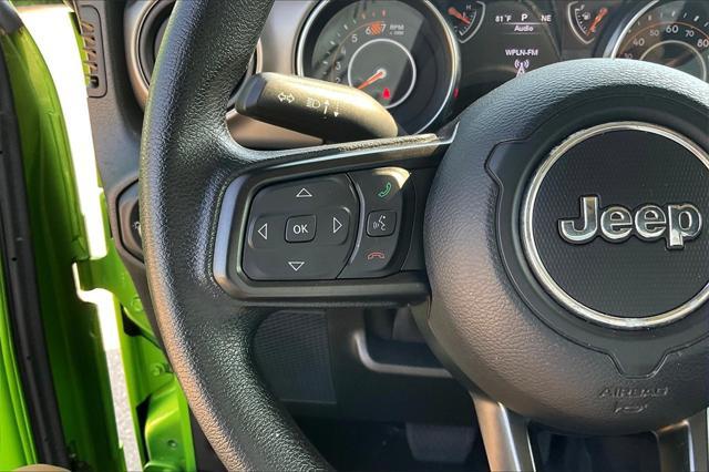 used 2018 Jeep Wrangler Unlimited car, priced at $21,496