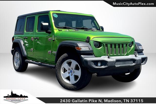 used 2018 Jeep Wrangler Unlimited car, priced at $21,496