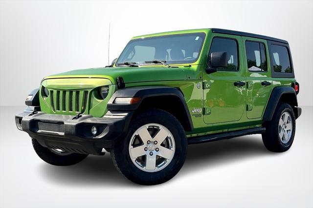 used 2018 Jeep Wrangler Unlimited car, priced at $21,496