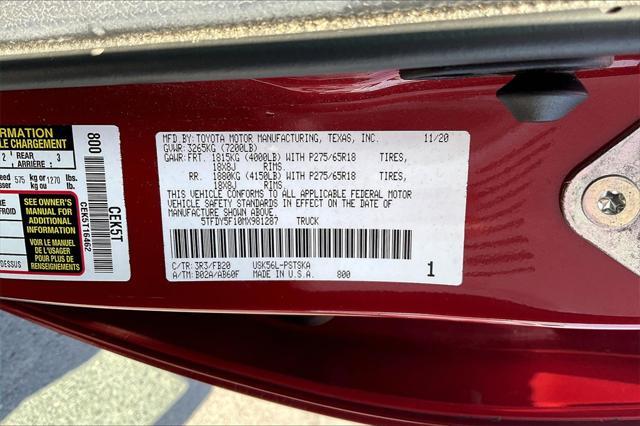 used 2021 Toyota Tundra car, priced at $36,973