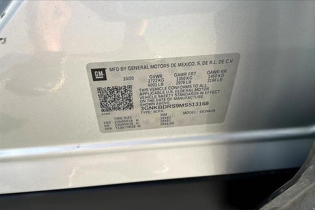 used 2021 Chevrolet Blazer car, priced at $21,995