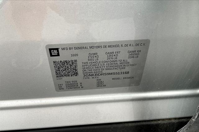 used 2021 Chevrolet Blazer car, priced at $21,995