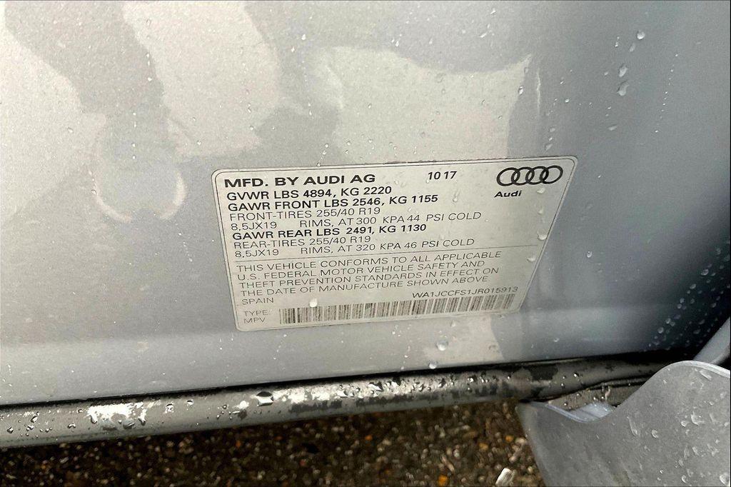 used 2018 Audi Q3 car, priced at $19,704