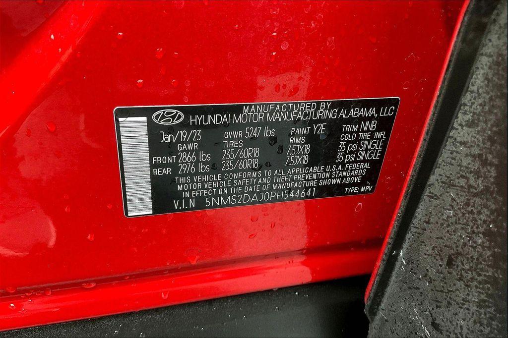 used 2023 Hyundai Santa Fe car, priced at $22,498